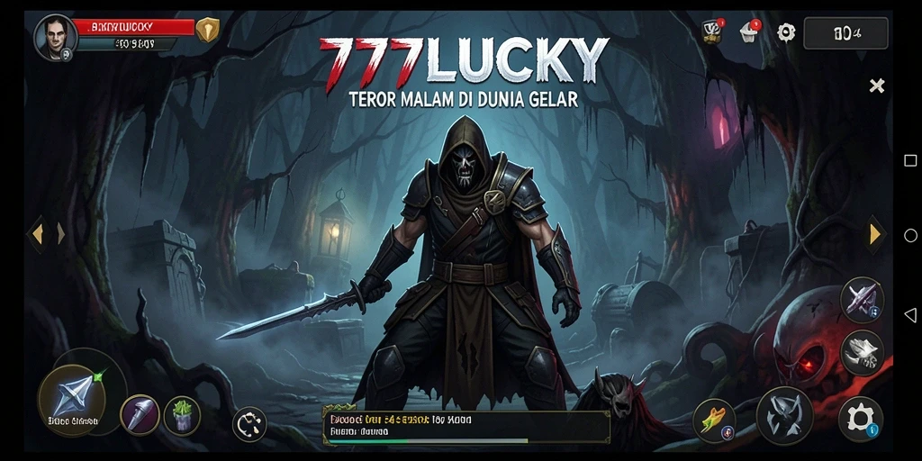 Screenshot menampilkan momen-momen menegangkan dalam gameplay Horror.