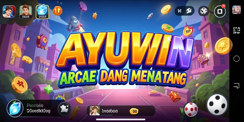 Tampilan menakjubkan dari gameplay AYUWIN yang penuh warna.