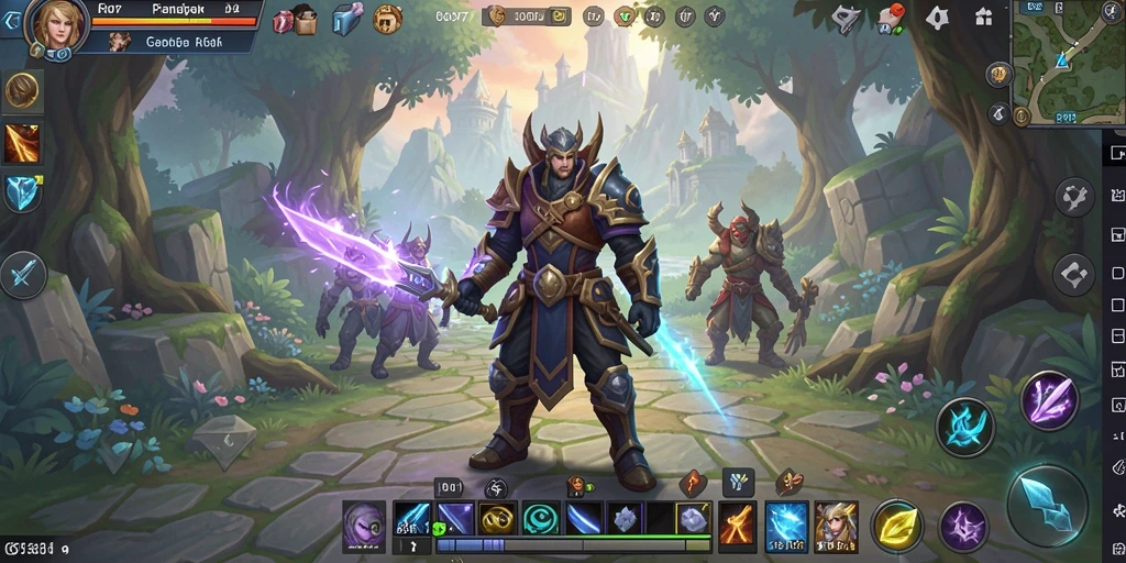 Gameplay mendebarkan dengan aksi pertarungan di dunia fantasi COO77.