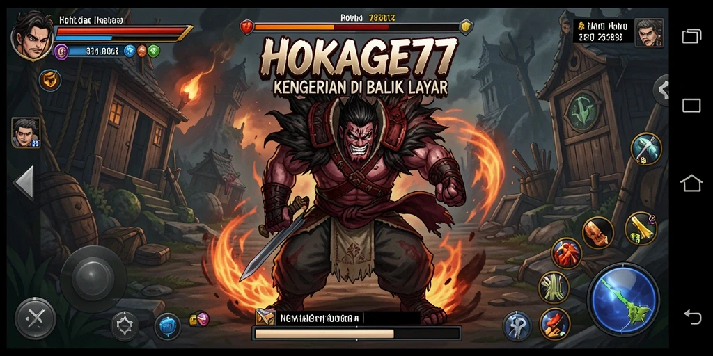 Gameplay yang menegangkan di HOKAGE77 dengan suasana Horror yang kental.