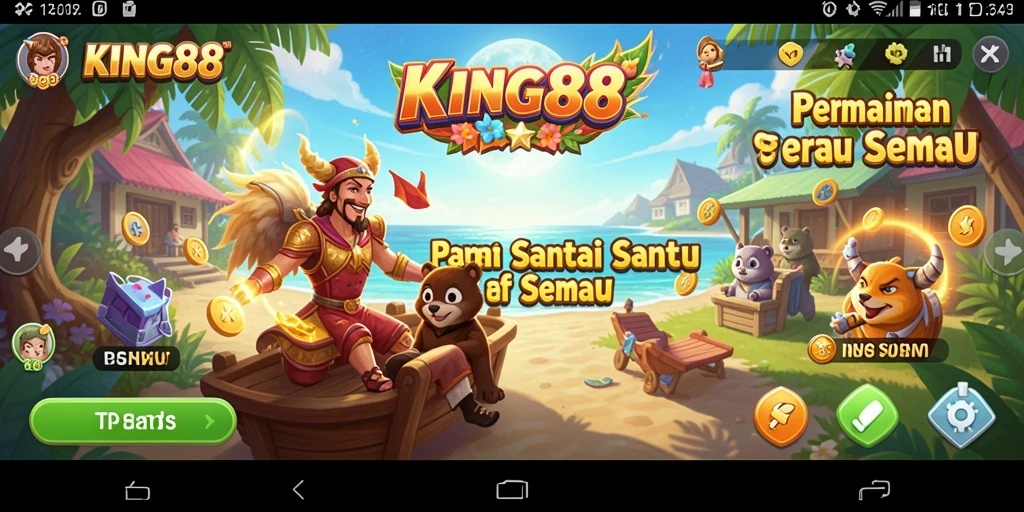 Gameplay yang menawan dan penuh tantangan dalam KING88.