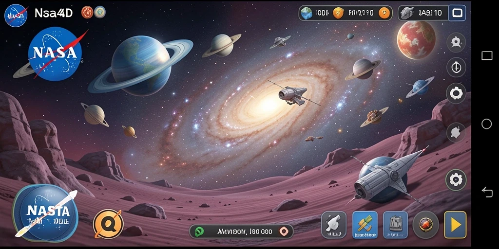 Gameplay menarik dengan eksplorasi luar angkasa yang seru.