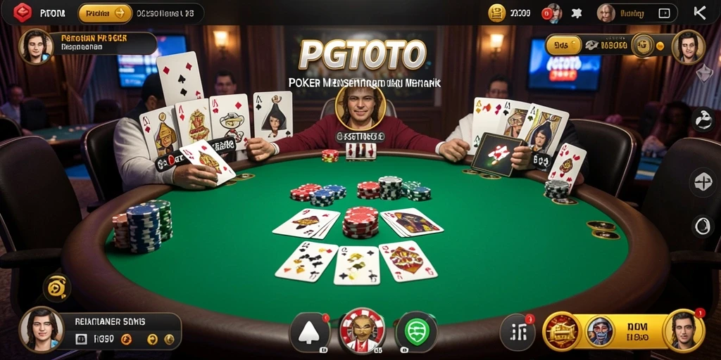 Tampilan gameplay menantang dan interaktif PGTOTO yang memukau.