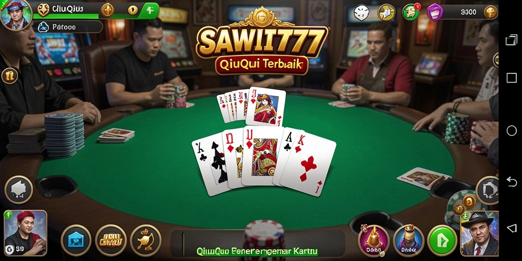 Gameplay QiuQiu yang menarik dan kompetitif.