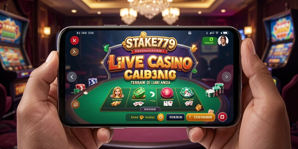 Tampilan gameplay Live Casino yang mendebarkan dan interaktif.