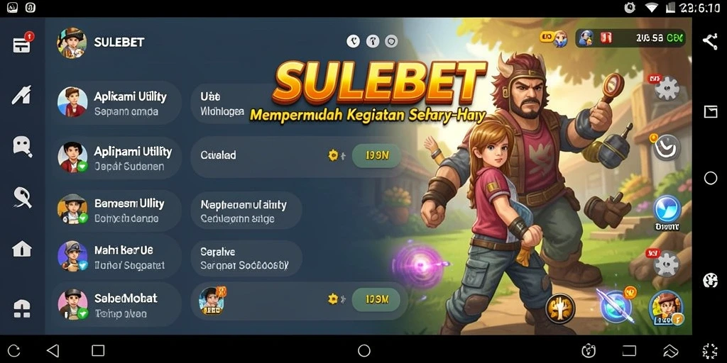 Tampilan antarmuka SULEBET yang bersih dan fungsional.