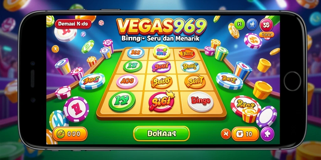 Screenshot gameplay Bingo yang menarik di VEGAS969.