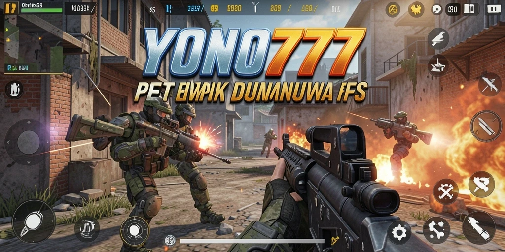 Gameplay YONO777 menampilkan aksi tembak-menembak yang mendebarkan dan strategi mendalam.