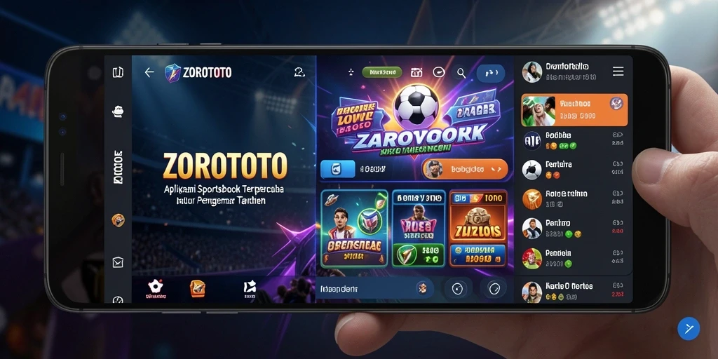 Tangkapan layar dari gameplay taruhan olahraga di ZOROTOTO.